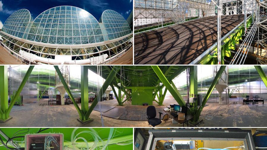 Biosphere 2 isotope lab measures age of water